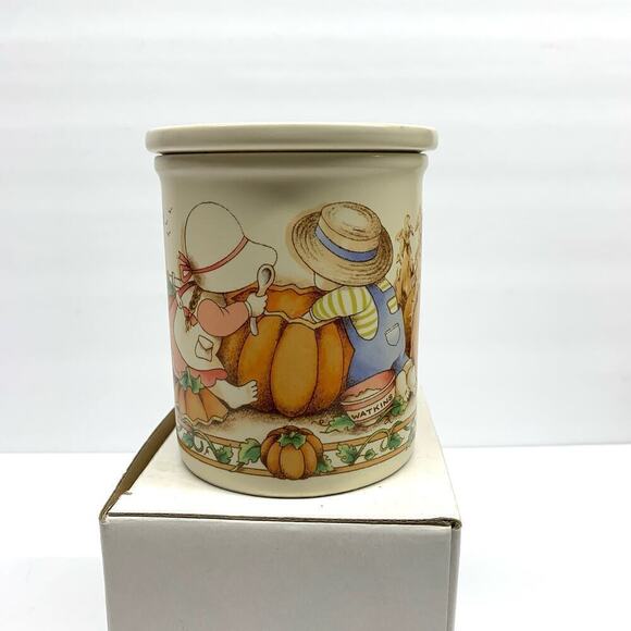 Vintage 1990 Watkins "Sharing is Fun" 6184 Cup 4 of 6 Coffee Mug & Coaster Set - Picture 5 of 13